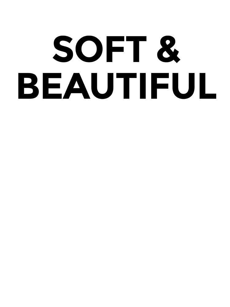 Soft and Beautiful Word Art by juvenilepeace