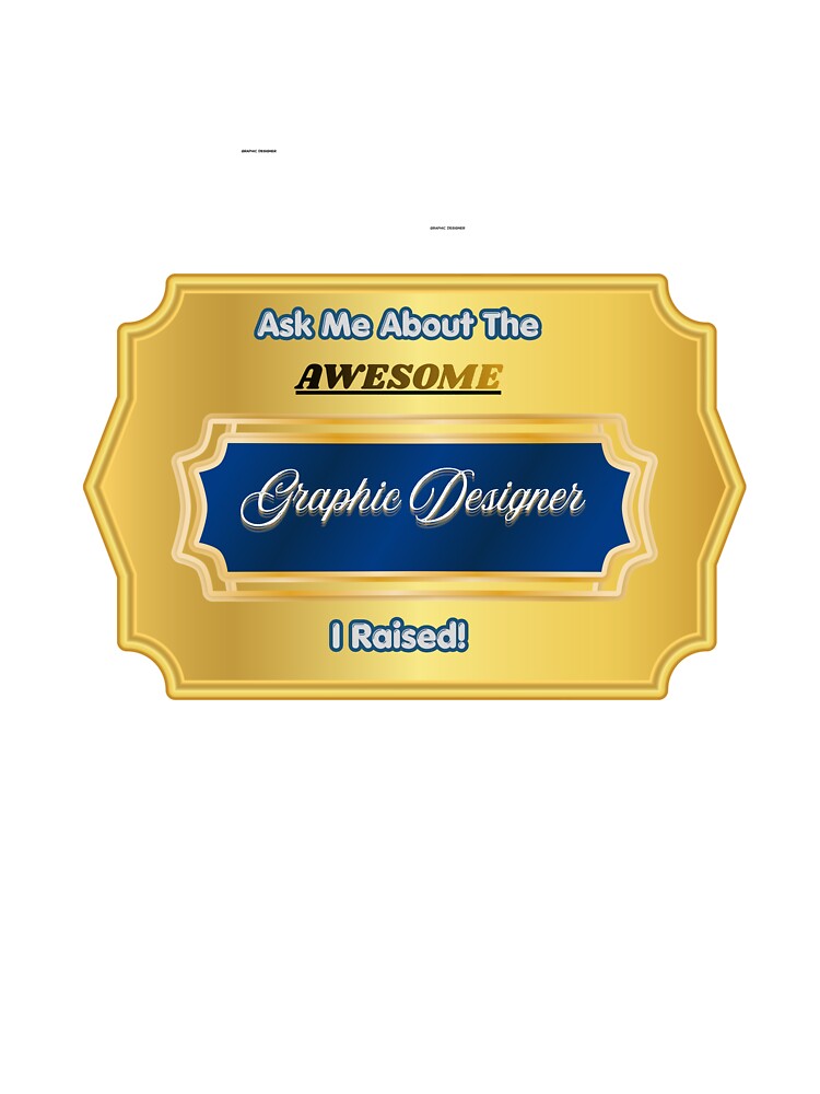 Awesome Graphic Designer by Jest & Ember