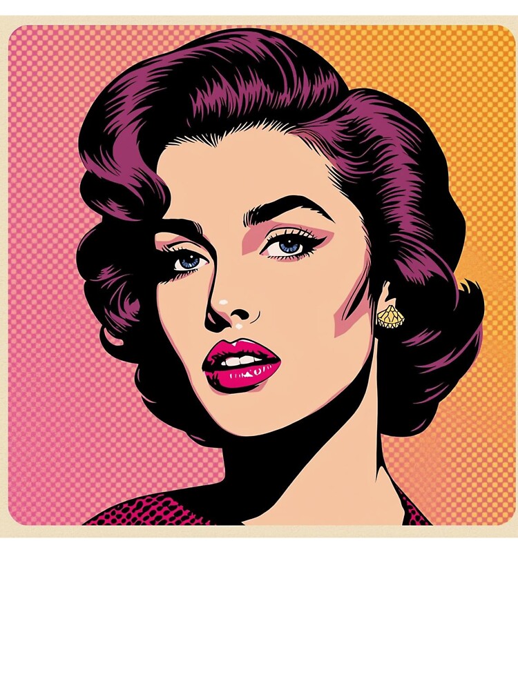 Pop art woman by Anisha  Vaz