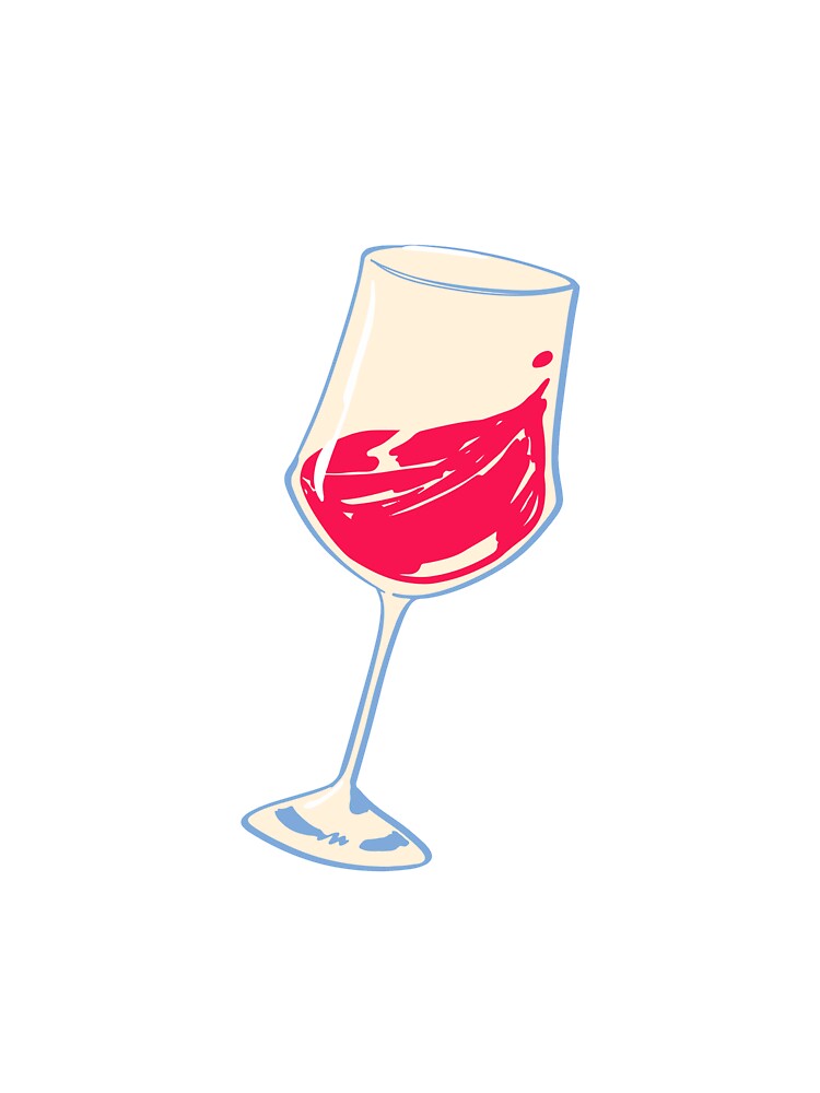 glass of wine by artbyrosse