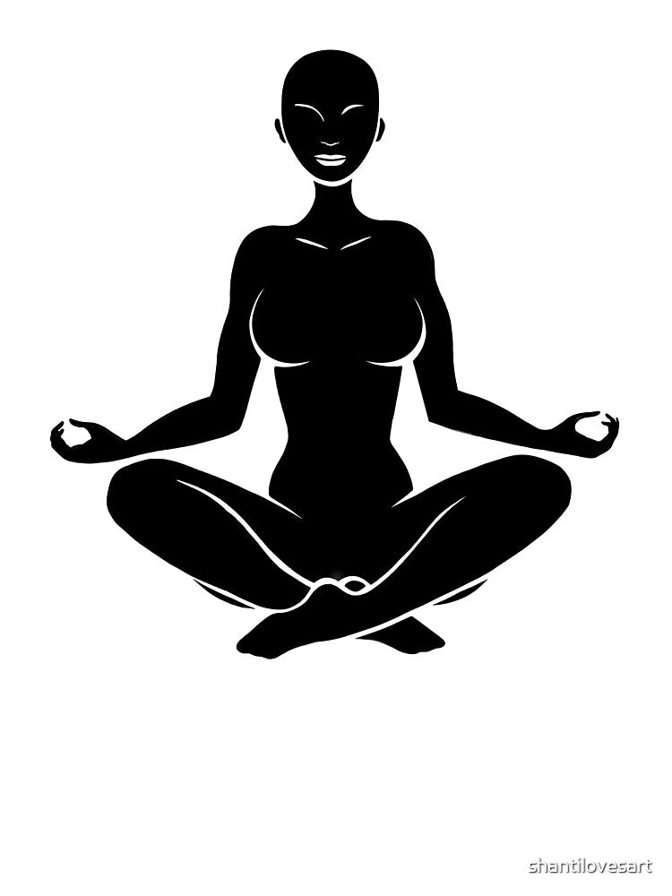 Yoga Girl by shantilovesart