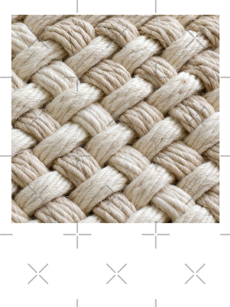 Chunky Cotton Rope Weave Texture by frumixart