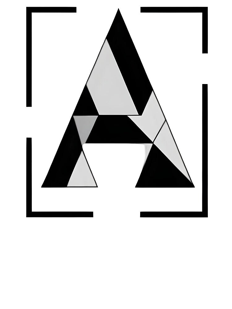 A Minimal Logo T-Shirt | Clean Streetwear Monogram Design by Akter-sikder