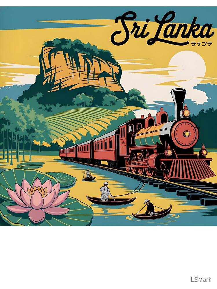 Sri Lanka: Vintage Sigiriya & Tropical Splendor by LSVart