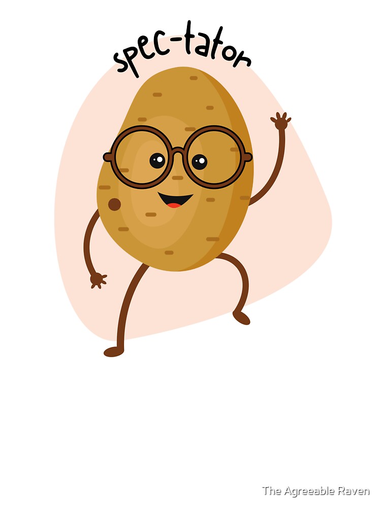Spec tator - Food pun by The Agreeable Raven
