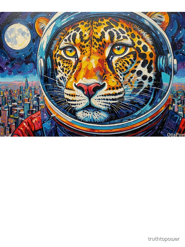 LEOPARD ASTRONAUT-COMING HOME 14 by truthtopower
