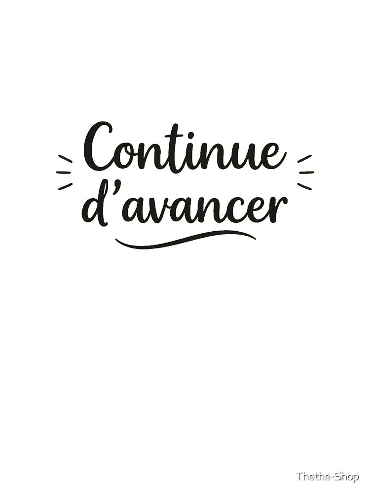 Motivational Quote – Keep Moving Forward – Minimalist Design by Thethe-Shop