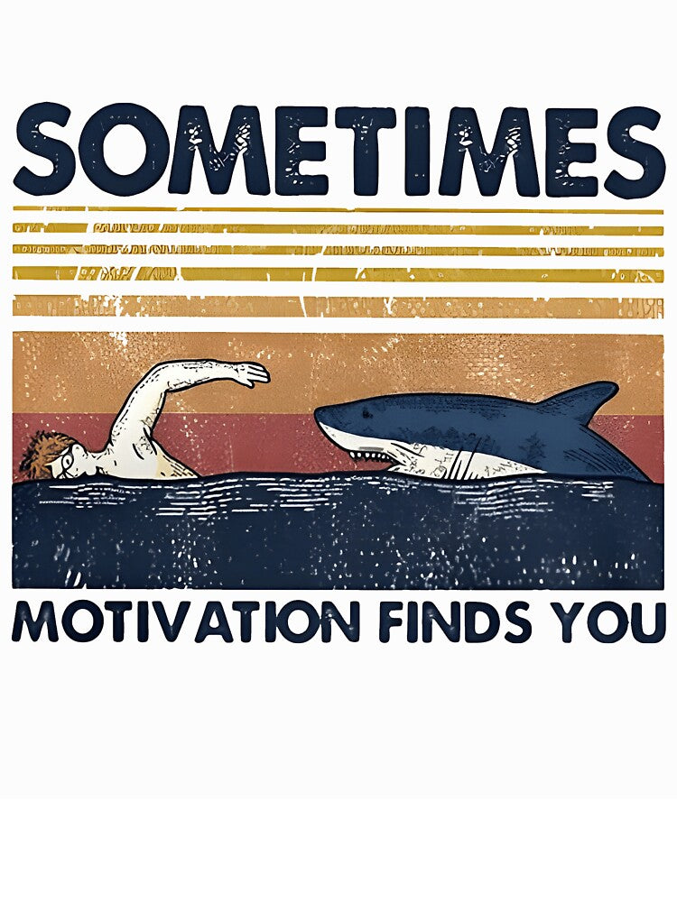 Sometimes Motivation Finds You vintage by BeatrixKnoll
