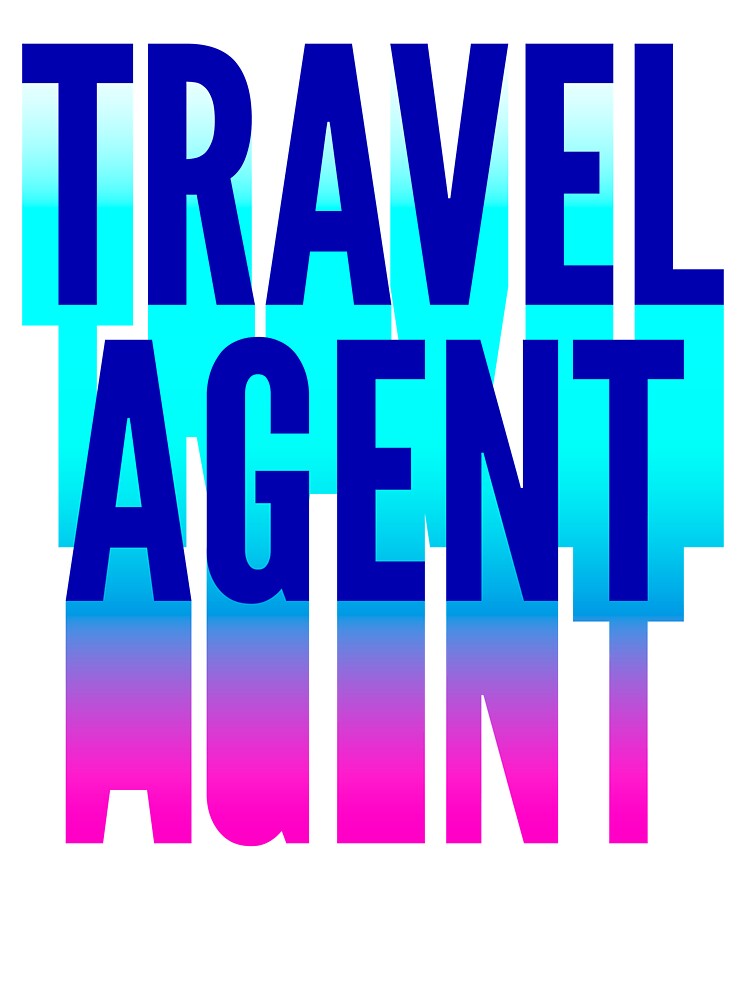 Travel agent With Long Gradient Shadow by SVPOD