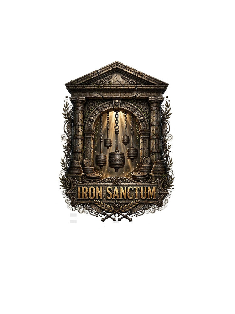 Iron Sanctum Gym Shirt | Premium Barbell Temple Gift Tee by DripyDesigns