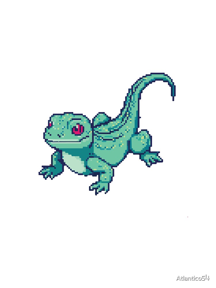 Lizard Pixel Art by Atlantico54