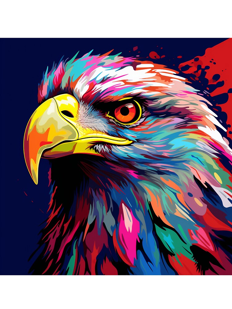 Eagle Pop Art 2 by AstroRisq