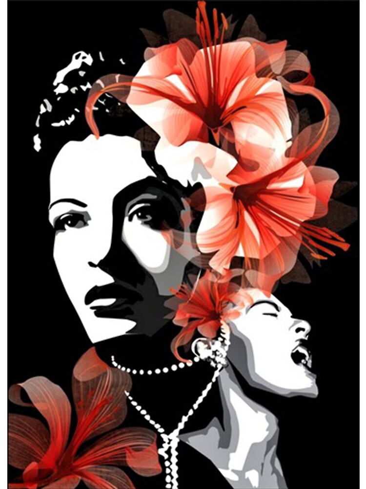 Billie Holiday Lady Day Poster by headkatie