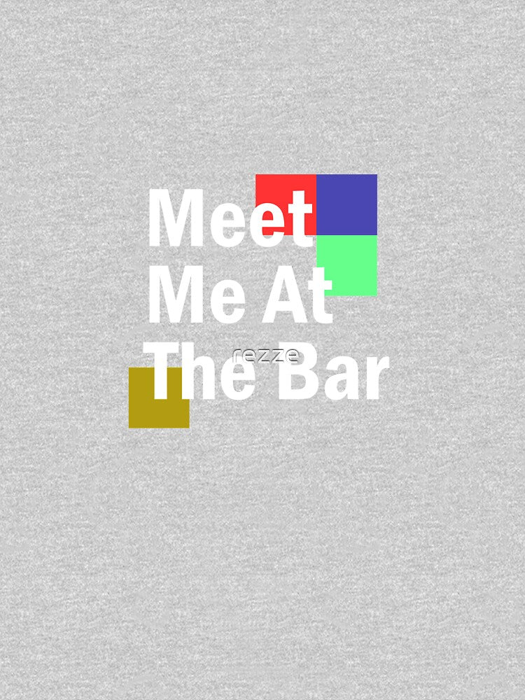 Meet Me At The BarMen / Women / Exercise Shirt / Fitness Tank by rezze