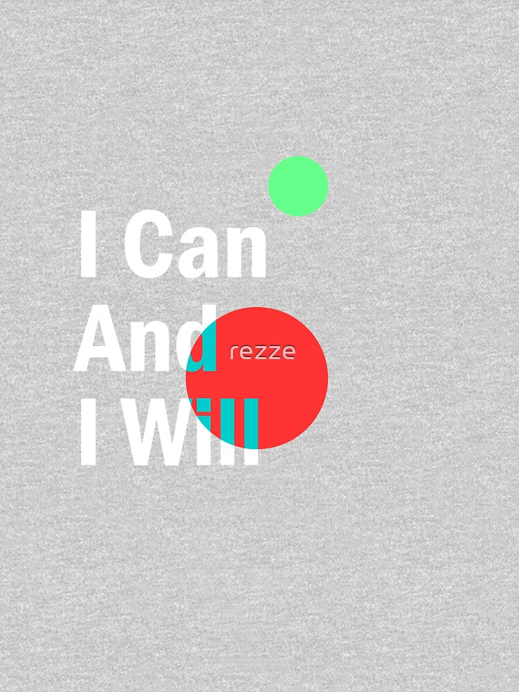 I Can And I Will/ Women / Exercise Shirt / Fitness Tank by rezze