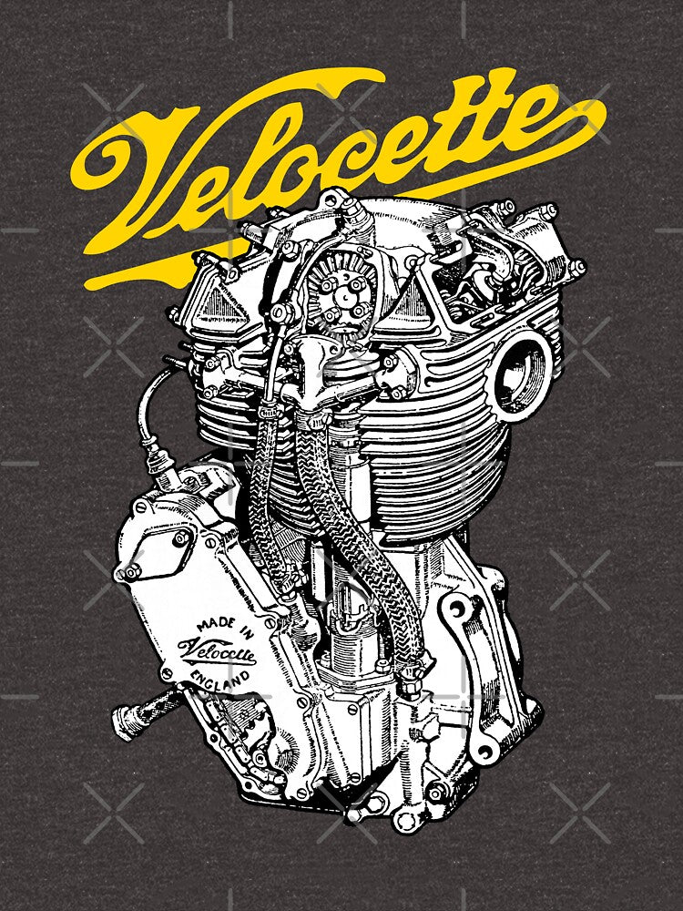 Classic British Motorcycle Engine - Velocette KTT350 by vintageracer