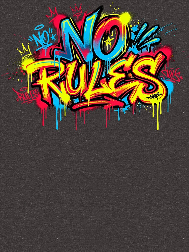 No Rules - Rebel Mind Graffiti by typoinspired