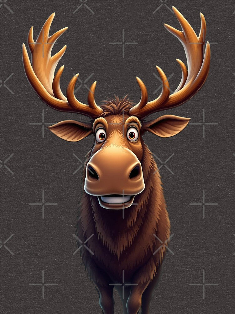 Moose On The Loose by Rich Summers Art