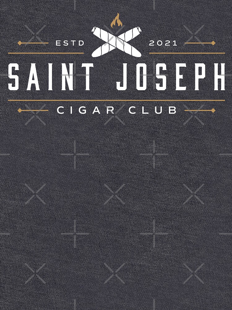 Saint Joseph Cigar Club Logo (Light) by stjoecigarclub