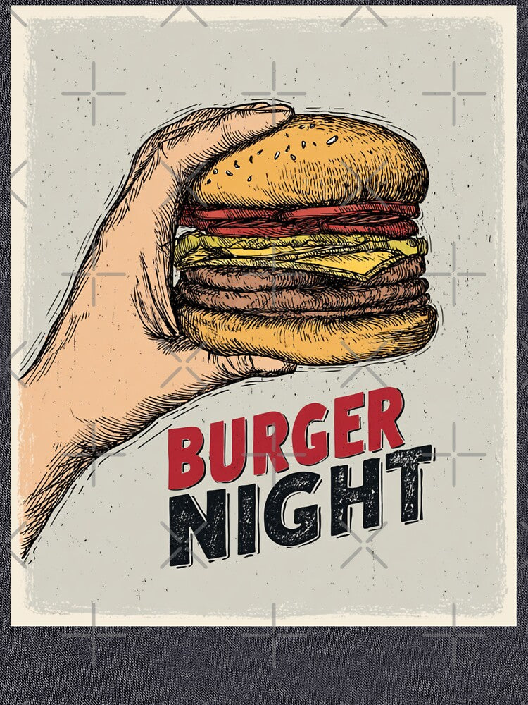 Burger Night by StudioRedKoala