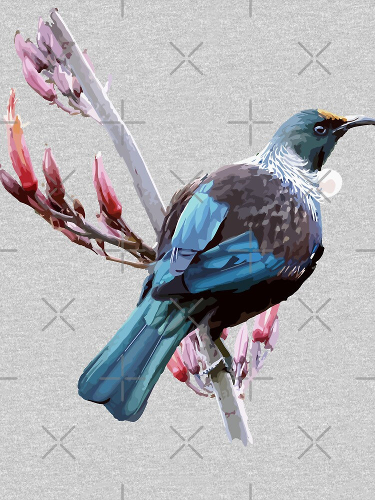 New Zealand Tui by BeThreeDesigns