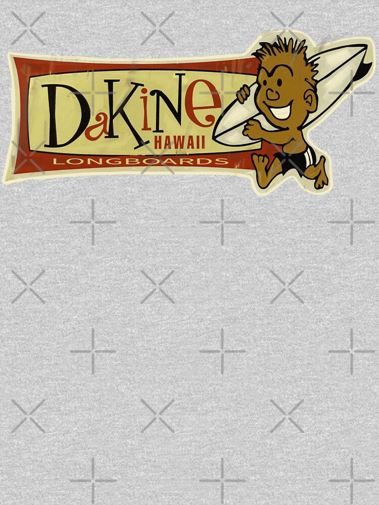 Da kine Hawaiian longboards - vintage retro surfing art. by Kludoman