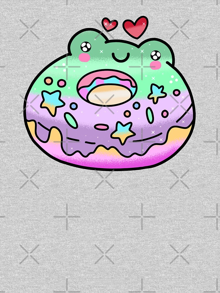 Cute kawaii froggies donut by Quacktails