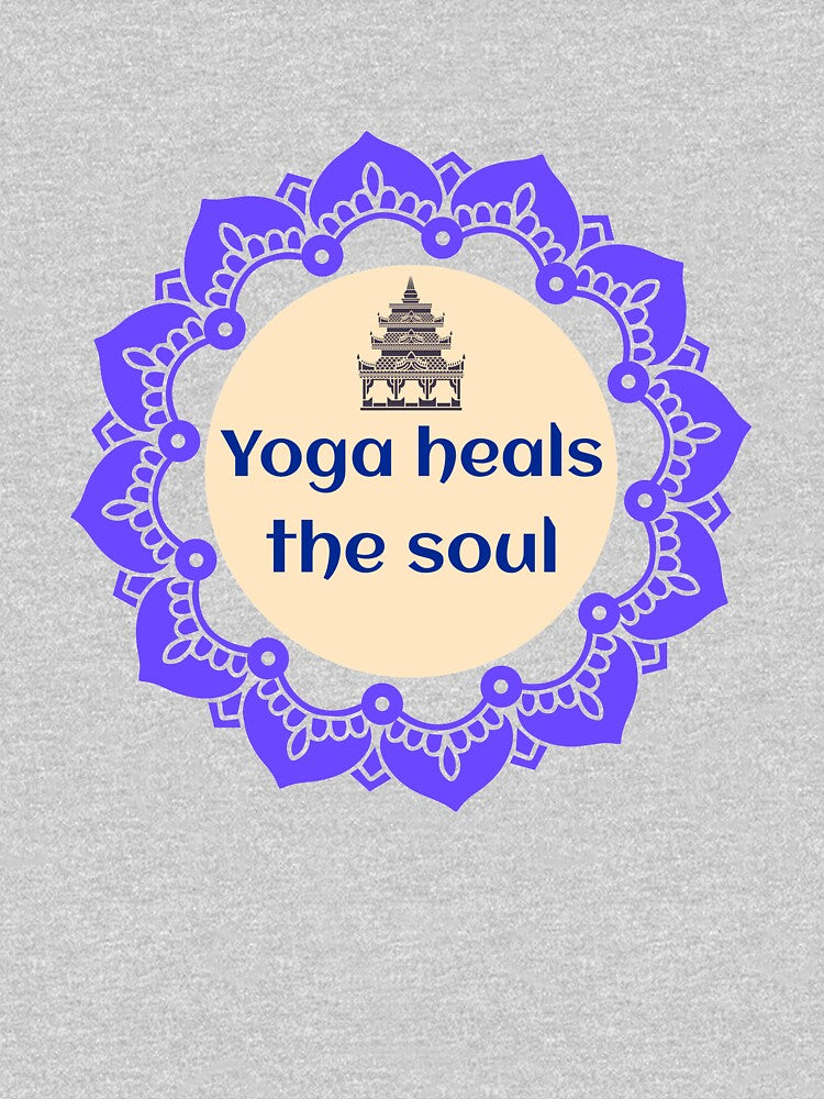 Yoga Heals The Soul / Namaste / Yoga Design / Meditation / Yoga Lover by RedBoyShop