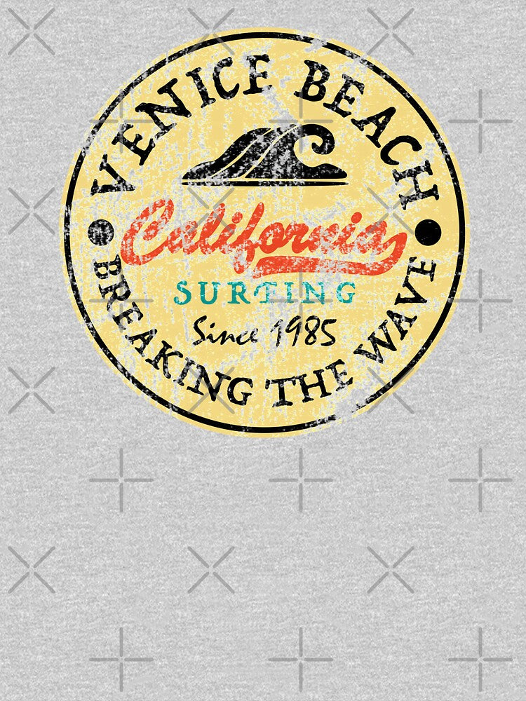 Vintage Surf Sticker Venice Beach California Surfing by TonySpencer