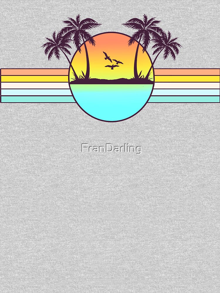 80s Sunset by FranDarling