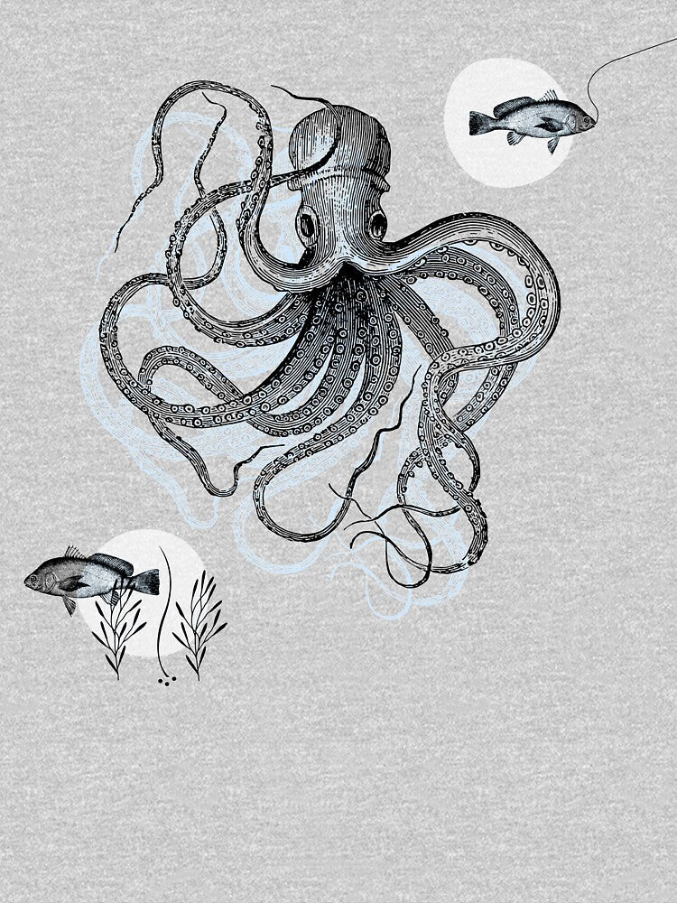 Vintage Octopus • Nautical by Rike Mayer