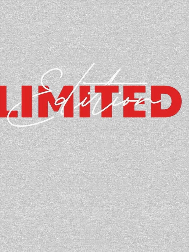 Limited Edition Minimalist Typography Shirt by MedCanvas