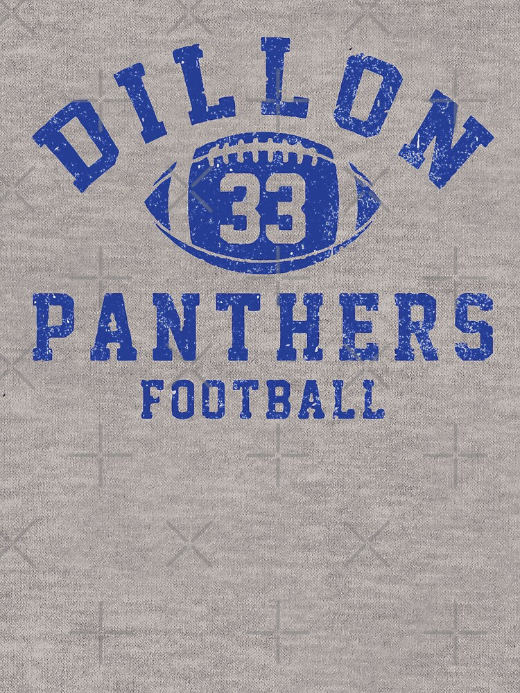 Dillon Panthers Football - vintage logo by Primotees