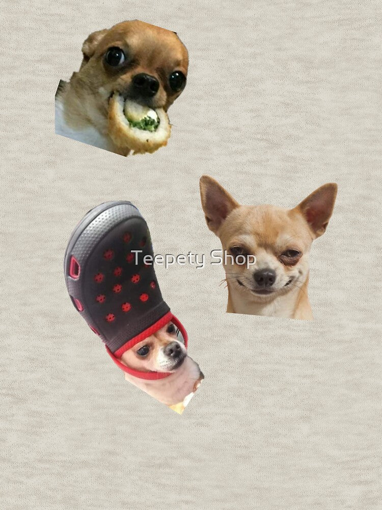 funny chihuahua puppies stickers set of 3 by Teepety Shop