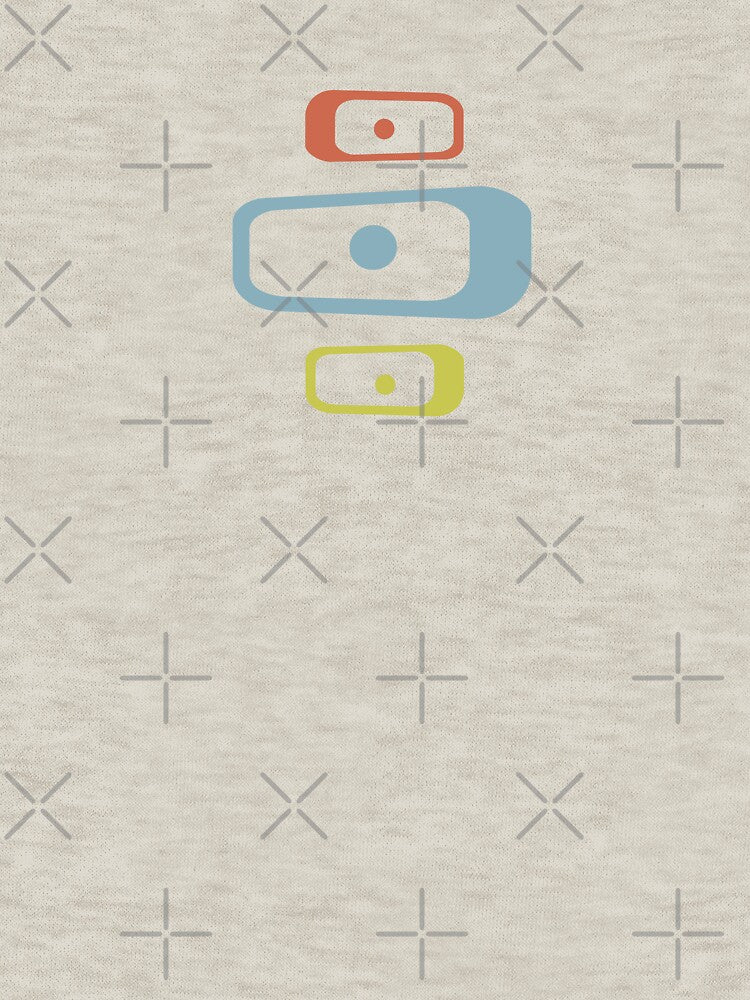 Geometric Vintage Shapes - Rectangles - vintage pattern by CattlettArt