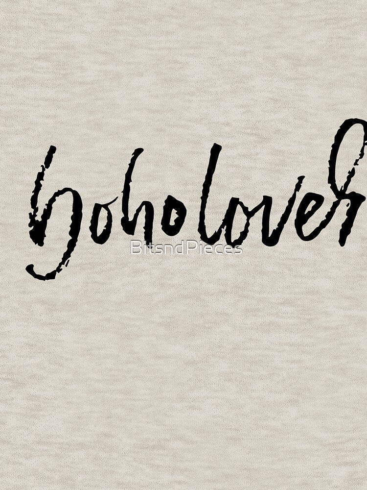 Boho Lover Calligraphy by BitsndPieces