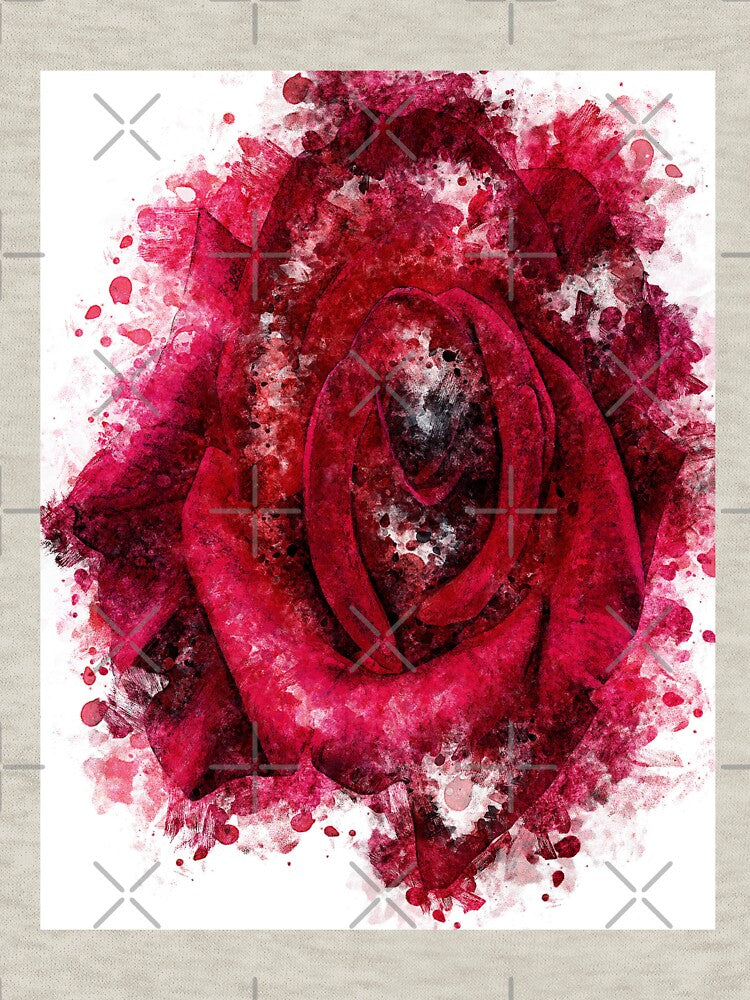 Red Rose Abstract color by artdragongift 15