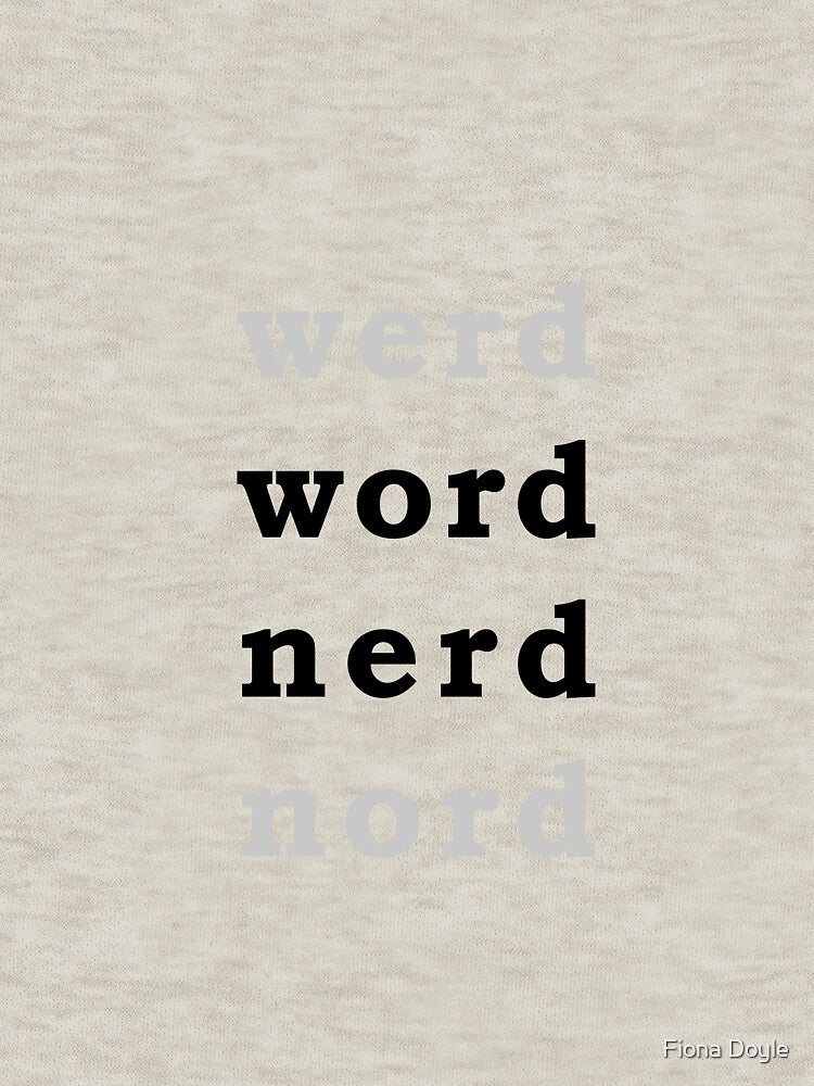 Word Nerd by Fiona Doyle