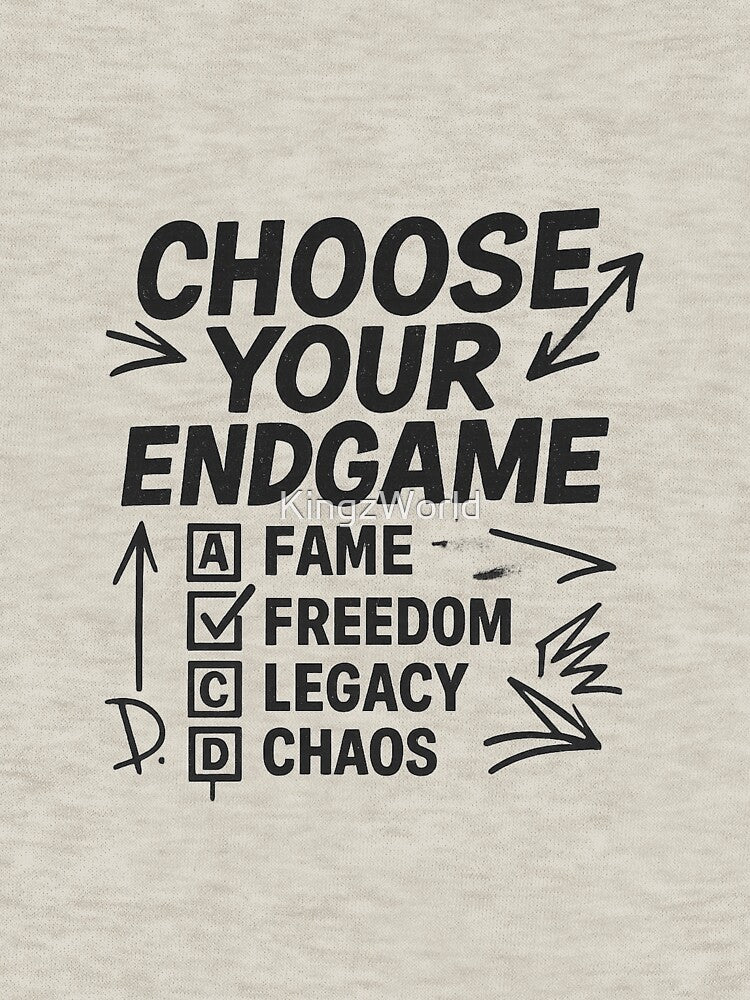 CHOOSE YOUR ENDGAME by KingzWorld