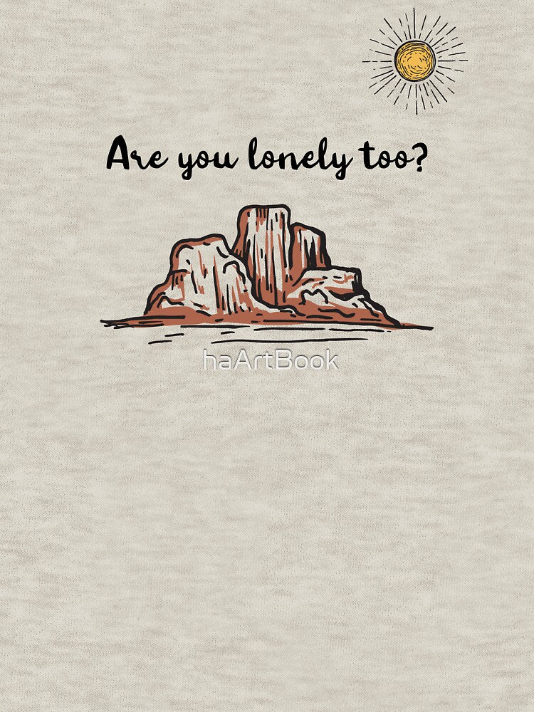 Lonely Desert Rock by haArtBook