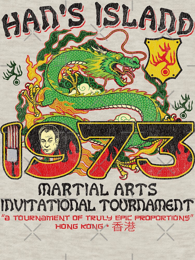 Han Island Tournament 1973 Worn Lts by Alema Art