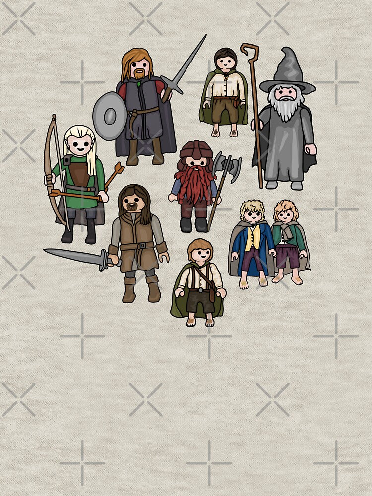 LOTR Toys by Unhinged Heather