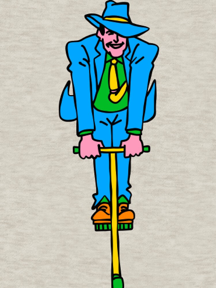 Stylish Cane Man by VibeDripBoom