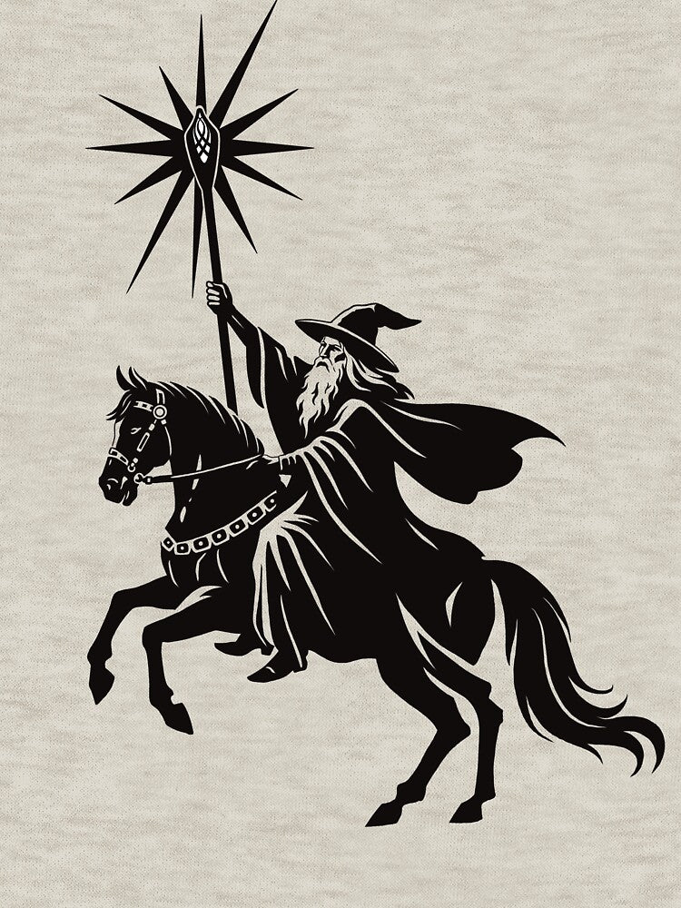 Gandalf the White, in Black by HauntingAppeal
