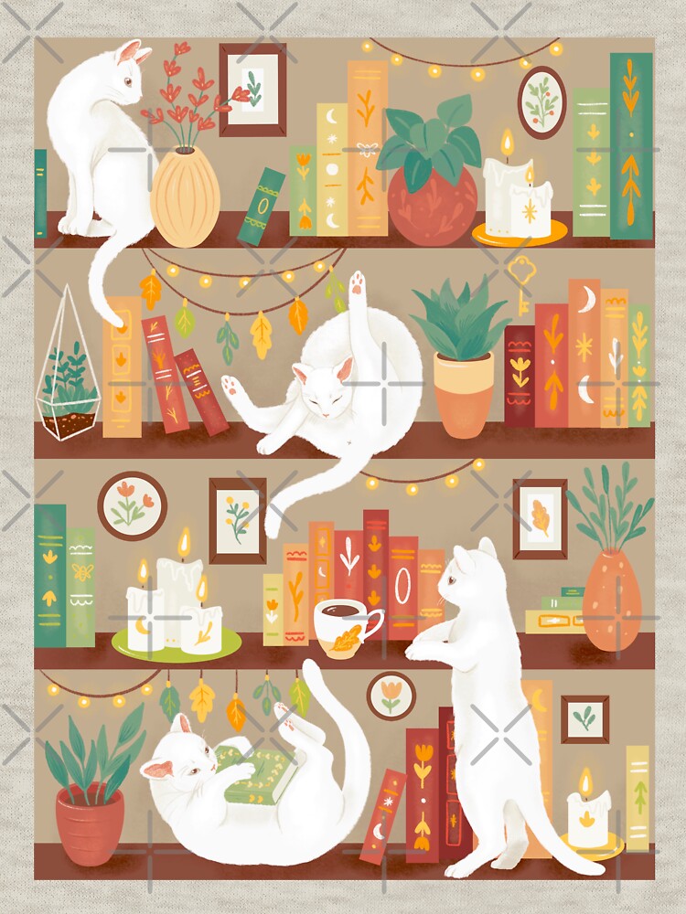 Library cats 2020 - day by Elenanaylor