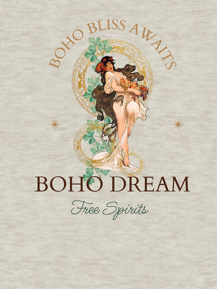 Boho Dream – Free Spirit Goddess Art by AngryToro