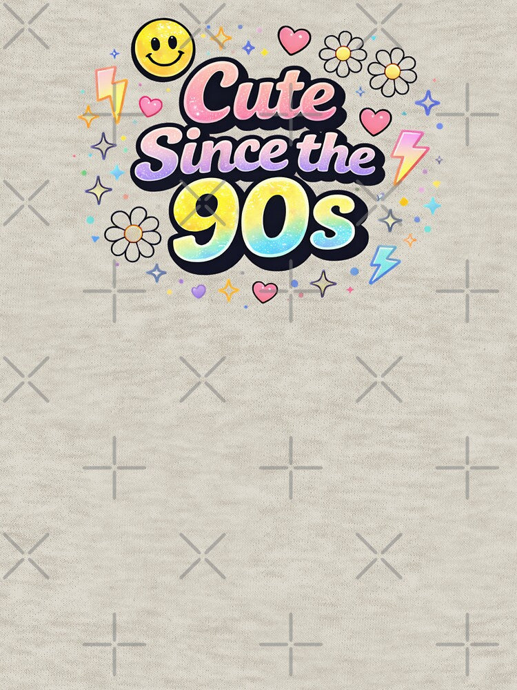 Cute Since the 90s Shirt – Retro Vintage Girl Tee | Fun 90s Nostalgia Aesthetic by MEMORY-LN-Tees