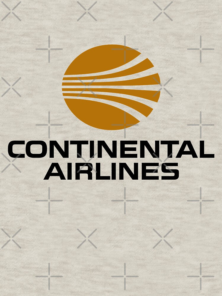 Continental Airlines - Vintage Logo by Epitome Girl