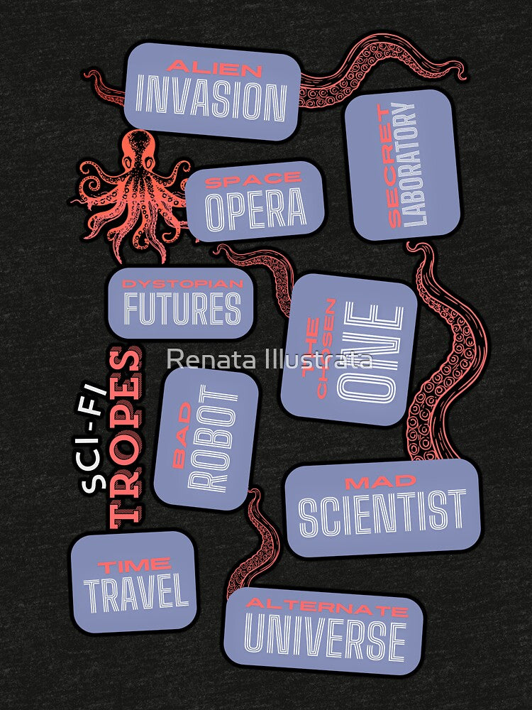 Fanfic Scifi Tropes and Tentacles by Renata Illustrata