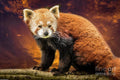Red Panda Portrait 10 Print